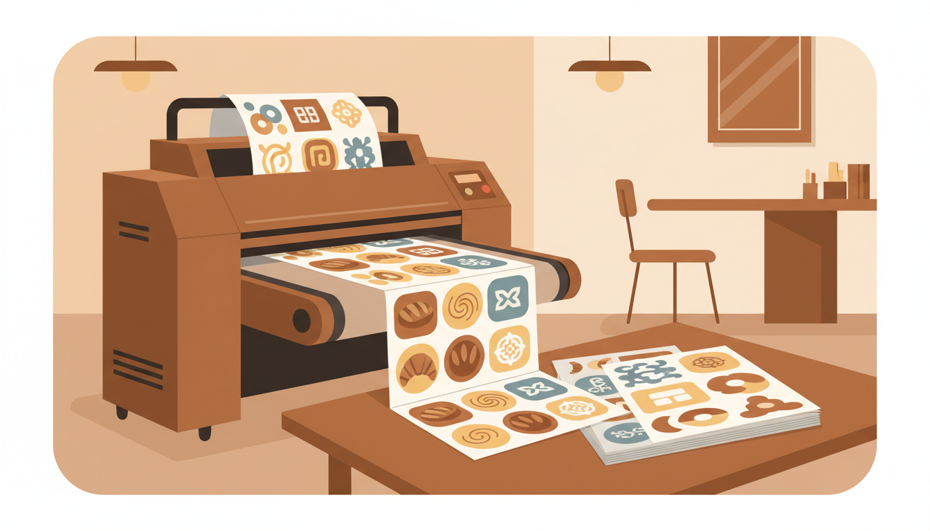 Aufkleber drucken lassen: Der ultimative Guide für Handwerksbetriebe & Bäckereien