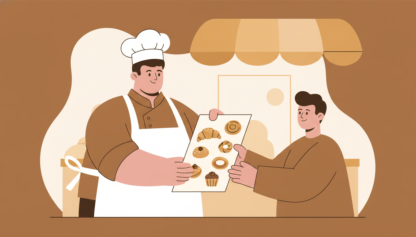 Flyer-Design für Bäckereien: Professionell Kunden anlocken